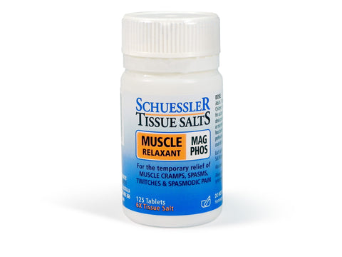 Martin & Pleasance Schuessler Tissue Salts Mag Phos Muscle Relaxant 125 Tablets - Mag Phos 6X