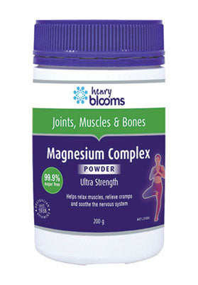 Henry Blooms Magnesium Complex 200g Powder