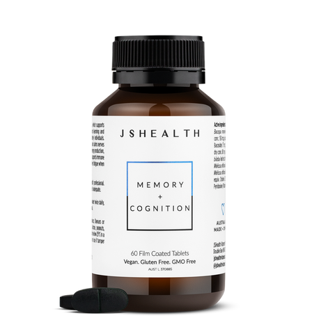JSHEALTH Memory + Cognition Formula 60 Tablets