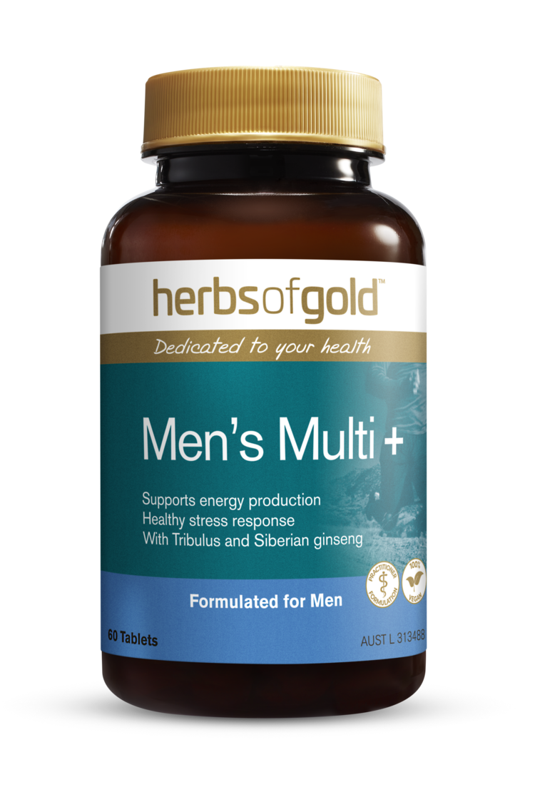 Herbs of Gold Men's Multi + 60 Tablets