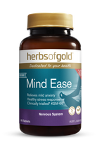 Load image into Gallery viewer, Herbs of Gold Mind Ease 60 Tablets