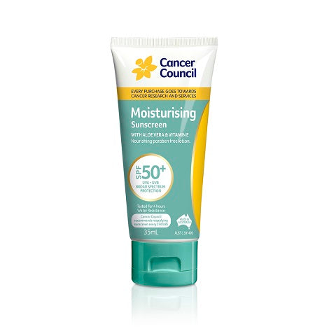 Cancer Council Moisturising Sunscreen Traveller SPF50+ 35ml