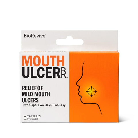 MouthUlcer Single Dose 4 Capsules