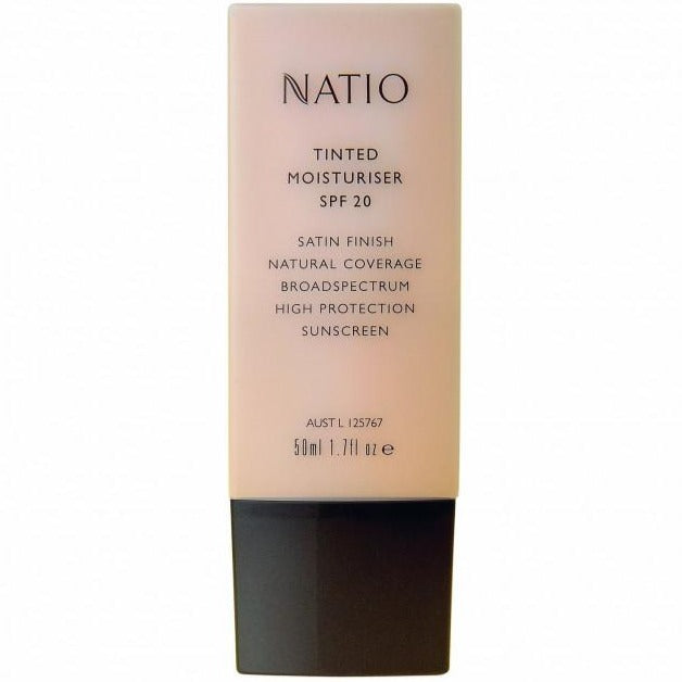 Natio Tinted Moisturiser SPF 20 Beige 50mL