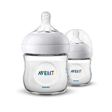 Load image into Gallery viewer, AVENT NATURAL BOTTLE 125ML 2PK