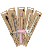 Load image into Gallery viewer, The Natural Family Co Bio Toothbrush Single - Pastel (Assorted)