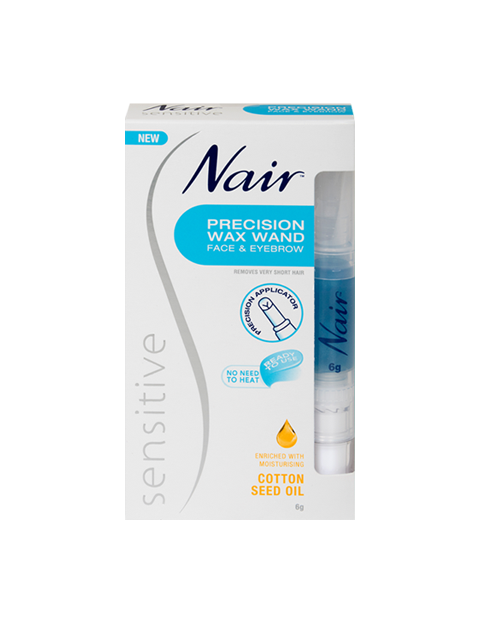 Nair Sensitive Face & Eyebrow Precision Wax Wand 6g