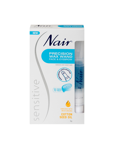 Nair Sensitive Face & Eyebrow Precision Wax Wand 6g