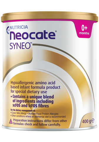 Neocate Syneo 0+ Months 400g ( expiry 8/24)
