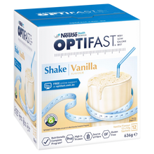 Load image into Gallery viewer, OPTIFAST VLCD Shake Vanilla - 12 Pack 53g Sachets