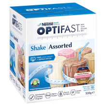 Load image into Gallery viewer, OPTIFAST VLCD Shakes Asstorted Pack - 10 Pack 53g Sachets