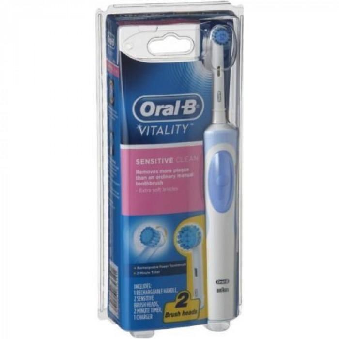 ORAL B Toothbrush Vitality Sensitive + Refill 2pk