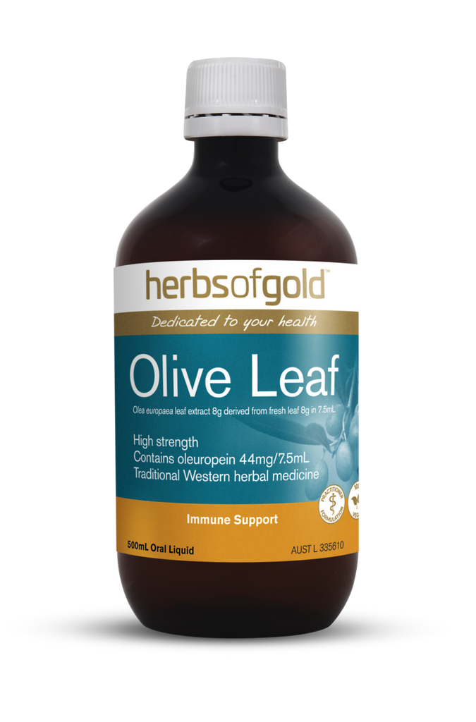 Herbs of Gold Olive Leaf 500mL