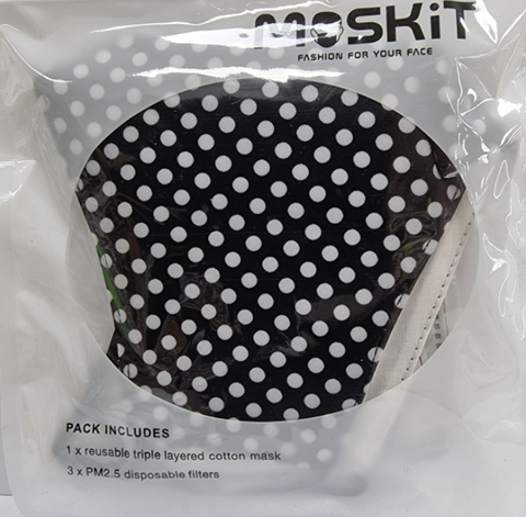 Face Mask - Washable & Adjustable Maskit Face Masks - Variety Design 1
