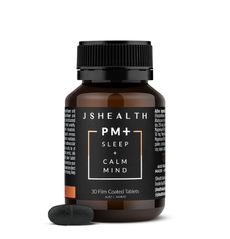 JSHEALTH PM+ Sleep + Calm Mind Formula 30 Tablets