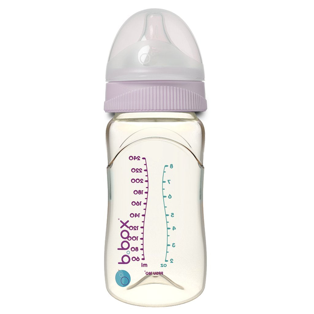 B.Box Baby Bottle - 240mL Peony