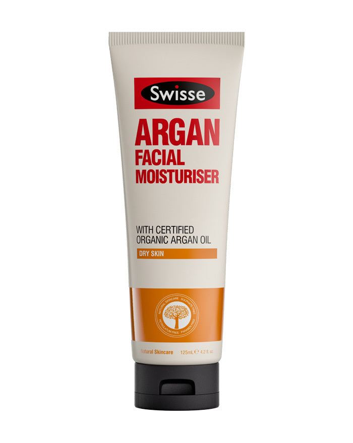 SWISSE Argan Oil Facial Moisturiser 125Ml