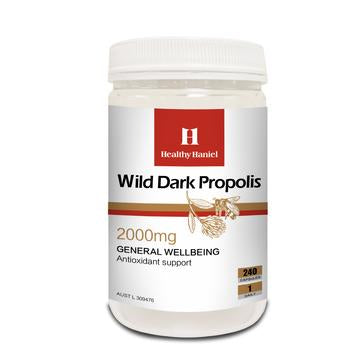 Healthy Haniel Wild Dark Propolis 2000mg 240 Capsules