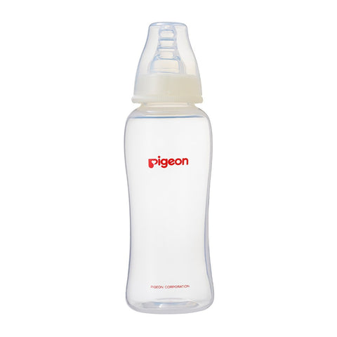 Pigeon Flexible Peristaltic Crystal PP Bottle 250mL