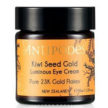 Load image into Gallery viewer, Antipodes Kiwi Seed 23k Gold Luminous Eye Cream 30ml