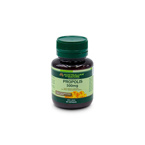 Australian By Nature Propolis 500mg 60 Capsules