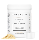 JSHealth Protein + Probiotics + Collagen Vanilla Cream Flavour 450g