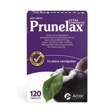 Load image into Gallery viewer, Prunelax Extra Strength Laxative 120 Tablets