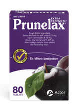 Load image into Gallery viewer, Prunelax Extra Strength Laxative 80 Tablets