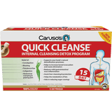 Caruso's Natural Health Quick Cleanse 15 Day Internal Cleansing Detox Program KIT