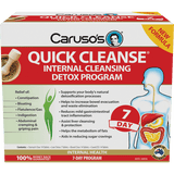 Caruso's Natural Health Quick Cleanse 7 Day Internal Cleansing Detox Program KIT