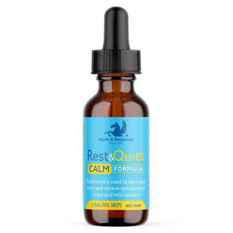 Martin & Pleasance Rest & Quiet Calm Formula Drops 15mL