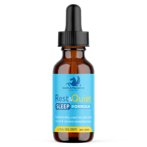 Martin & Pleasance Rest & Quiet Sleep Formula Drops 15mL