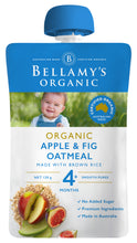 Load image into Gallery viewer, Bellamy&#39;s Organic Apple &amp; Fig Oatmeal 4+ Months 120g