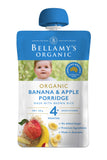 Bellamy's Organic Banana & Apple Porridge 4+ Months 120g