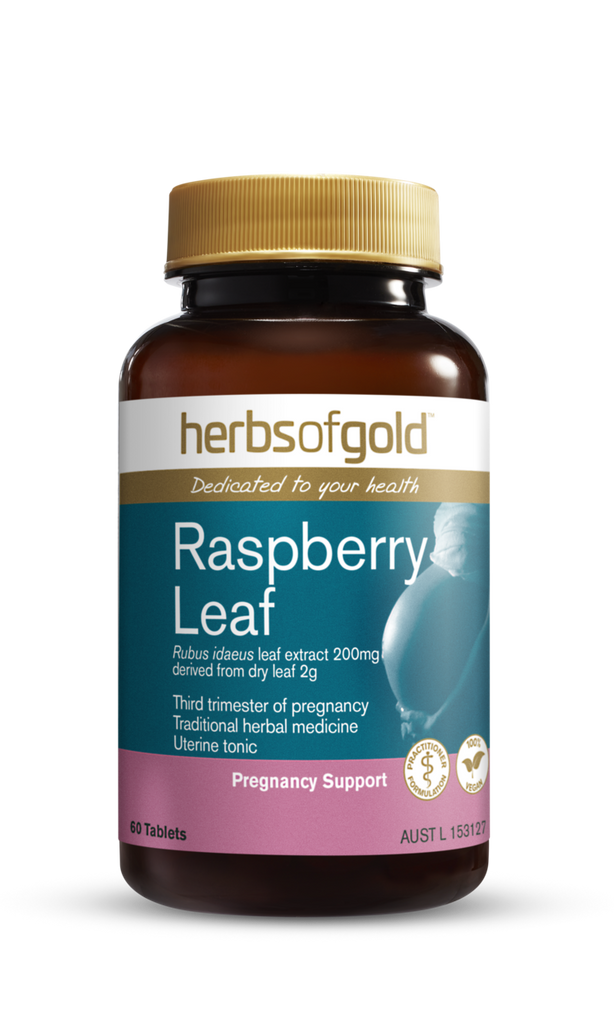 Herbs of Gold Raspberry Leaf 60 Tablets