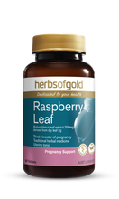 Load image into Gallery viewer, Herbs of Gold Raspberry Leaf 60 Tablets