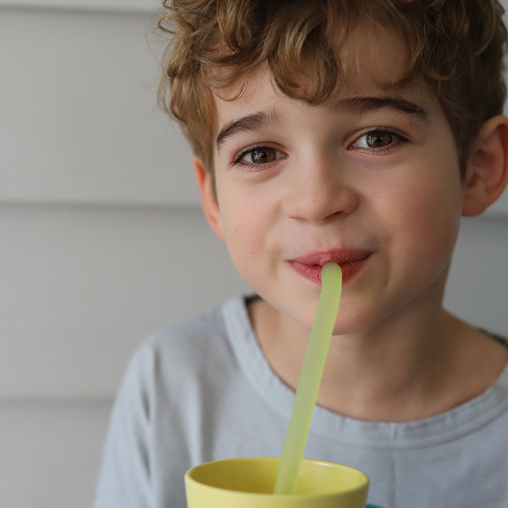 B.Box Reusable Silicone Straw - Very Berry