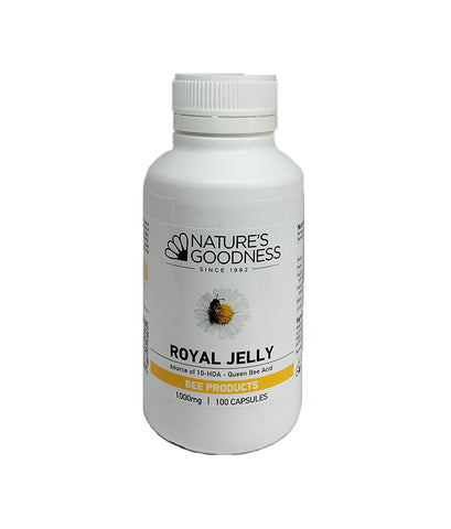Nature's Goodness Royal Jelly 1000mg 100 Capsules