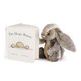 Jellycat The Magic Bunny Book and Bashful Cottontail Bunny