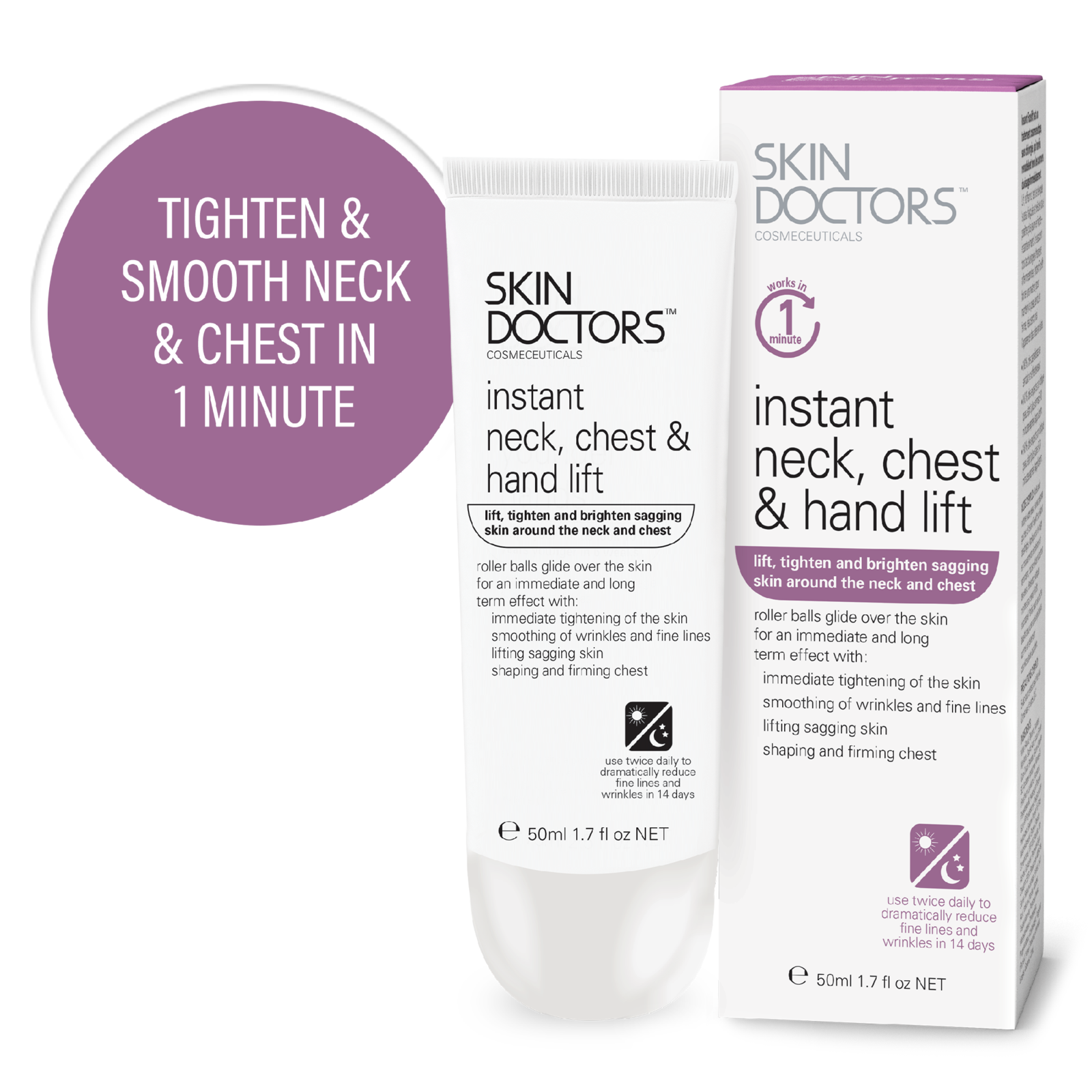 Skin Doctors Instant Neck, Chest & Hand Lift 50mL