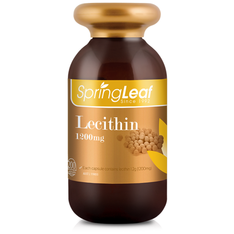 Springleaf Lecithin 1200mg 200 Capsules