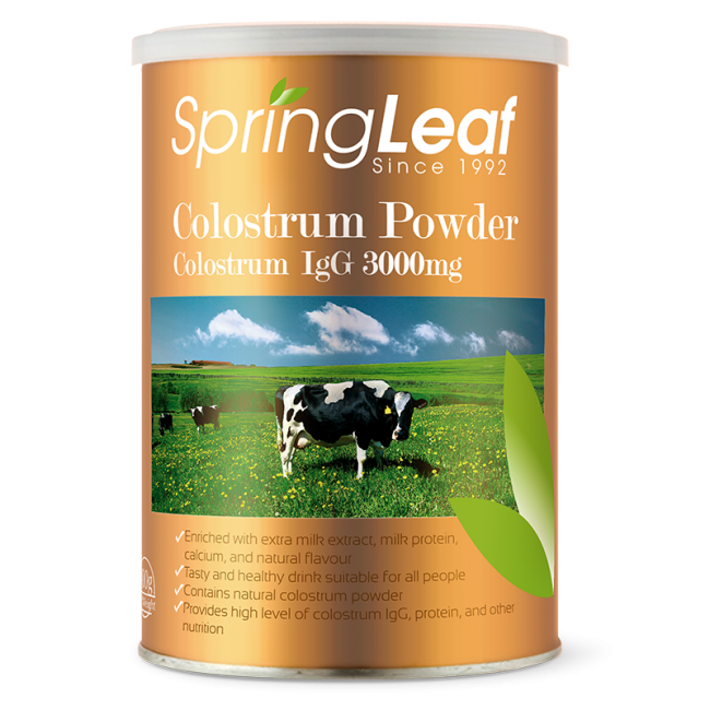 Springleaf Colostrum Powder IgG 3000mg 400g