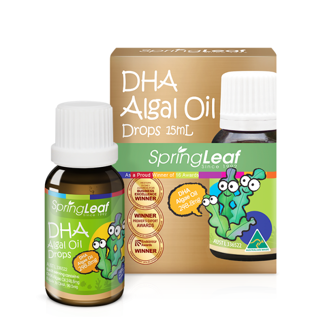 Springleaf DHA Algal Oil Drops 15mL