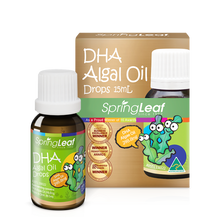 Load image into Gallery viewer, Springleaf DHA Algal Oil Drops 15mL