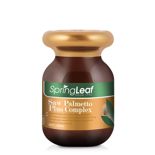 Springleaf Saw Palmetto Complex 1600mg 60 Capsules