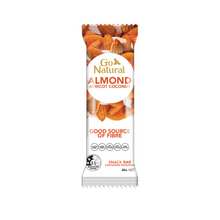 Load image into Gallery viewer, Go Natural Almond &amp; Apricot Coconut Bar 40g