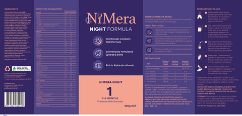 NiMera Stage 1 Premium Infant Formula 400g