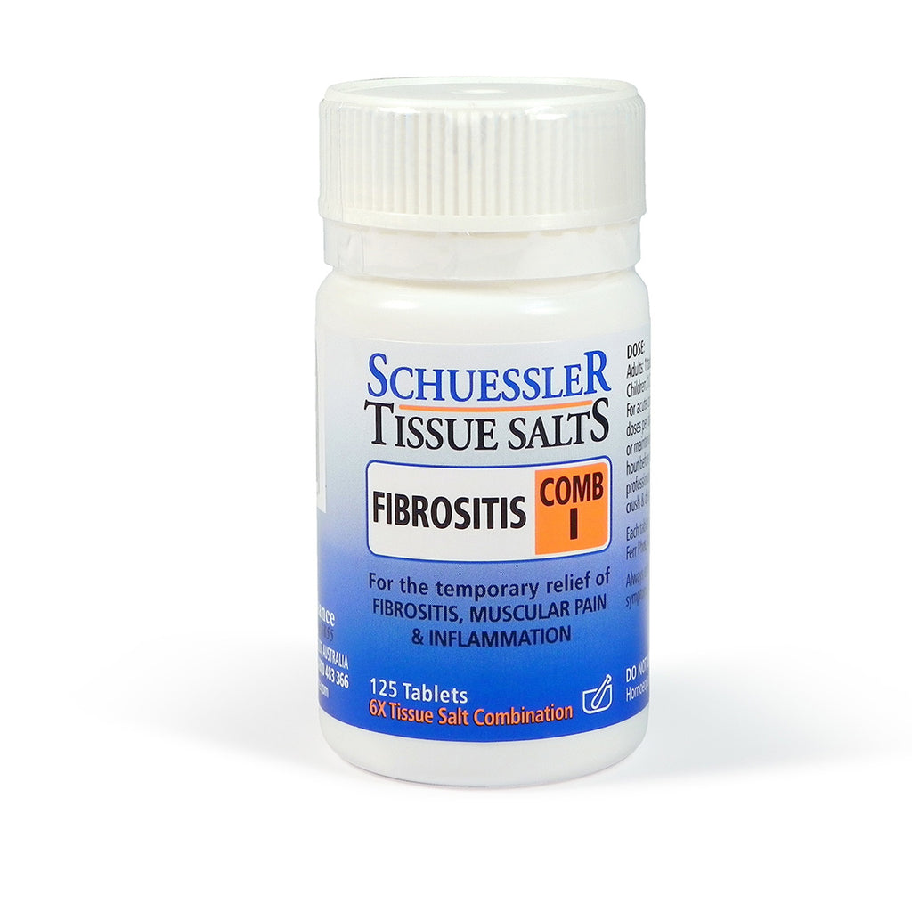 Martin & Pleasance Schuessler Tissue Salts Combination I Fibrositis 125 Tablets - Comb I
