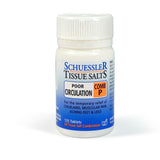 Martin & Pleasance Schuessler Tissue Salts Combination P Poor Circulation 125 Tablets - Comb P