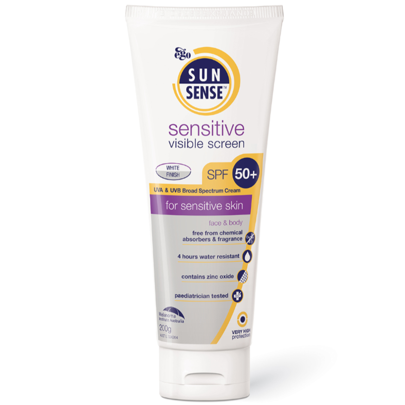 SUNSENSE SENSITIVE VISIBLE SCREEN SPF50+ 200G